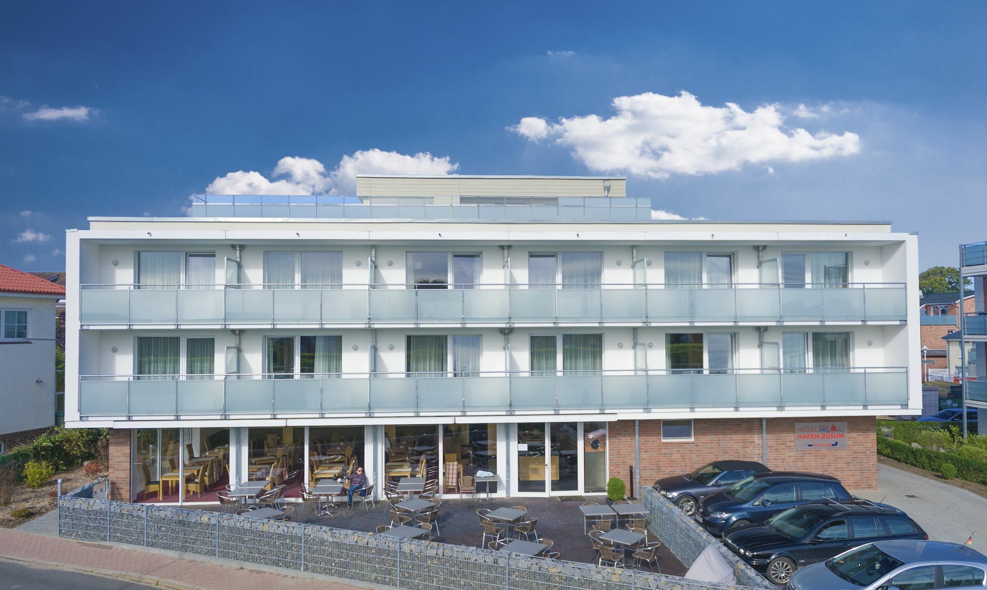 Hotel Hafen Buesum Esterno foto